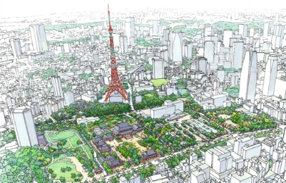 画像：鳥瞰図
