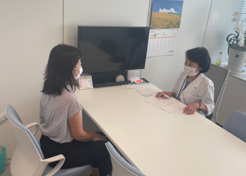 写真：従業員からの相談