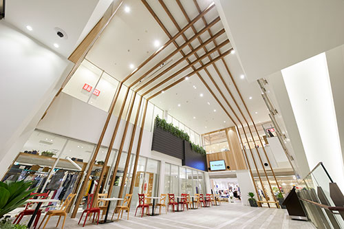 ノースプラザ 吹き抜けスペース